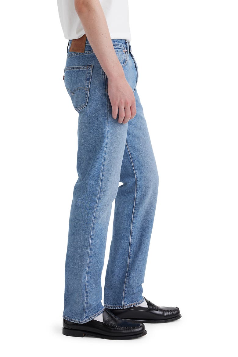 501® Original Straight Leg Jeans, Alternate, color, CHEMICALS