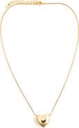 Panacea Bubble Heart Pendant Necklace