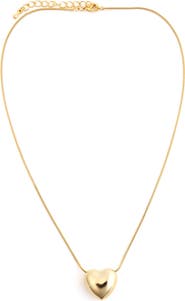 Panacea Bubble Heart Pendant Necklace