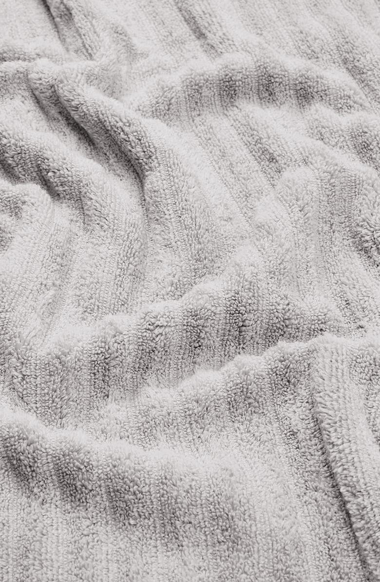 Woven & Weft Combed Cotton 4-Pack Bath Towels, Alternate, color, Soft Grey