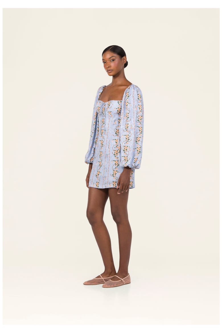 Lorena  Navegante Mini Dress, Alternate, color, Blue