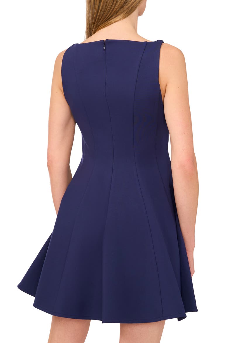 Panel Minidress, Alternate, color, BARITONE BLUE