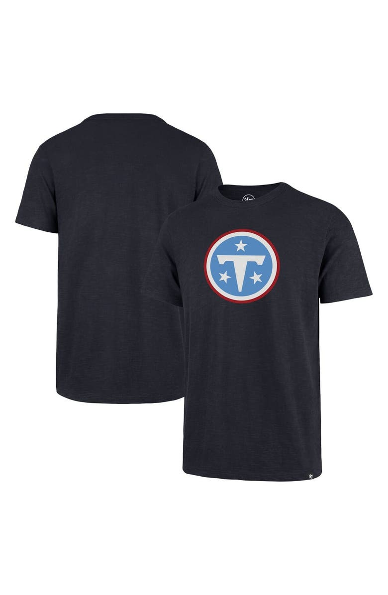 '47 Men's '47  Navy Tennessee Titans Scrum T-Shirt, Main, color, Navy