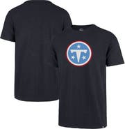 '47 Men's '47  Navy Tennessee Titans Scrum T-Shirt