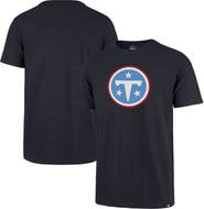 '47 Men's '47  Navy Tennessee Titans Scrum T-Shirt