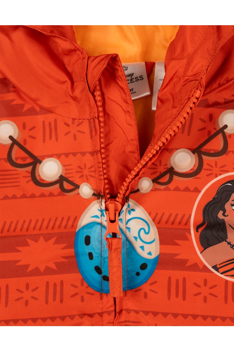 Moana Cosplay Hooded Windbreaker Jacket, Alternate, color, Moana Coral Orange