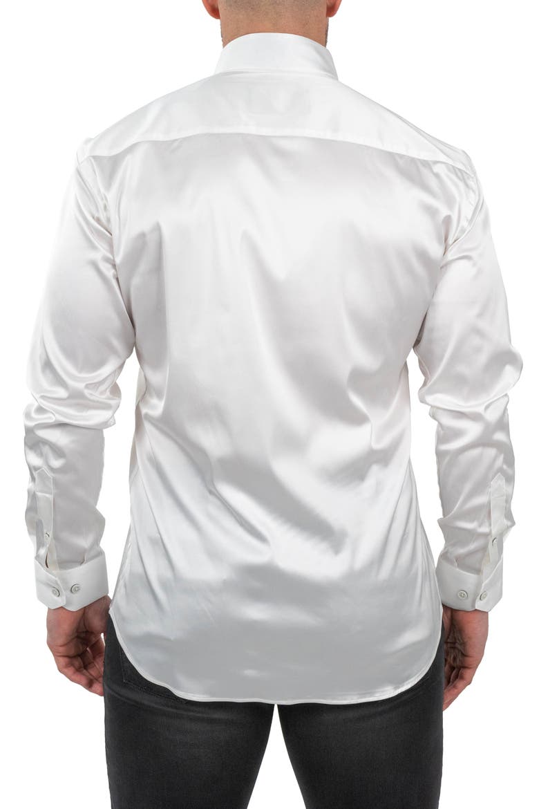 Ceremony Prince Button-Up Shirt, Alternate, color, WHITE