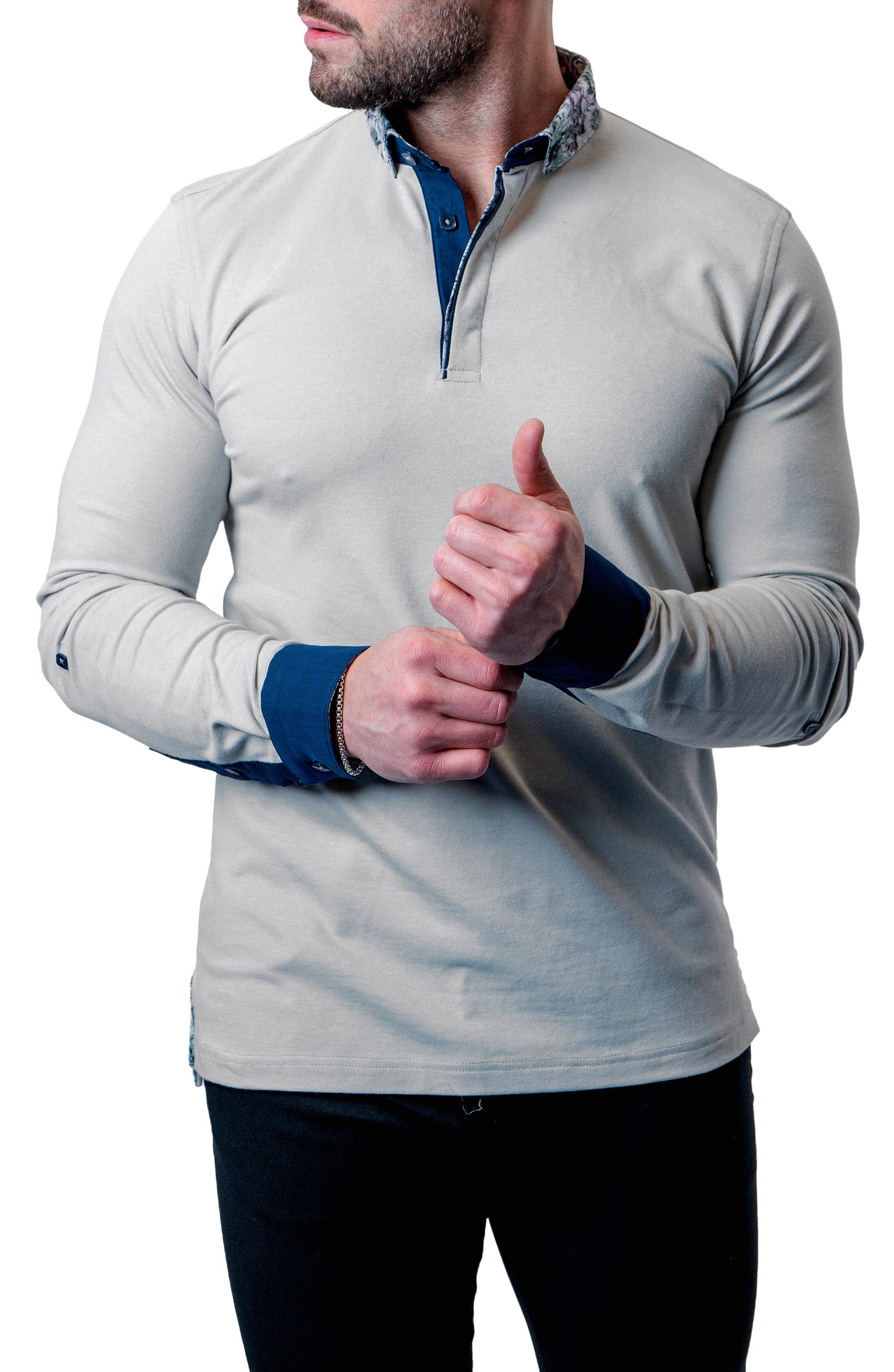Newton Long Sleeve Polo