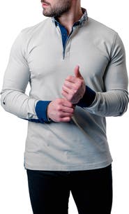 Maceoo Newton Long Sleeve Polo