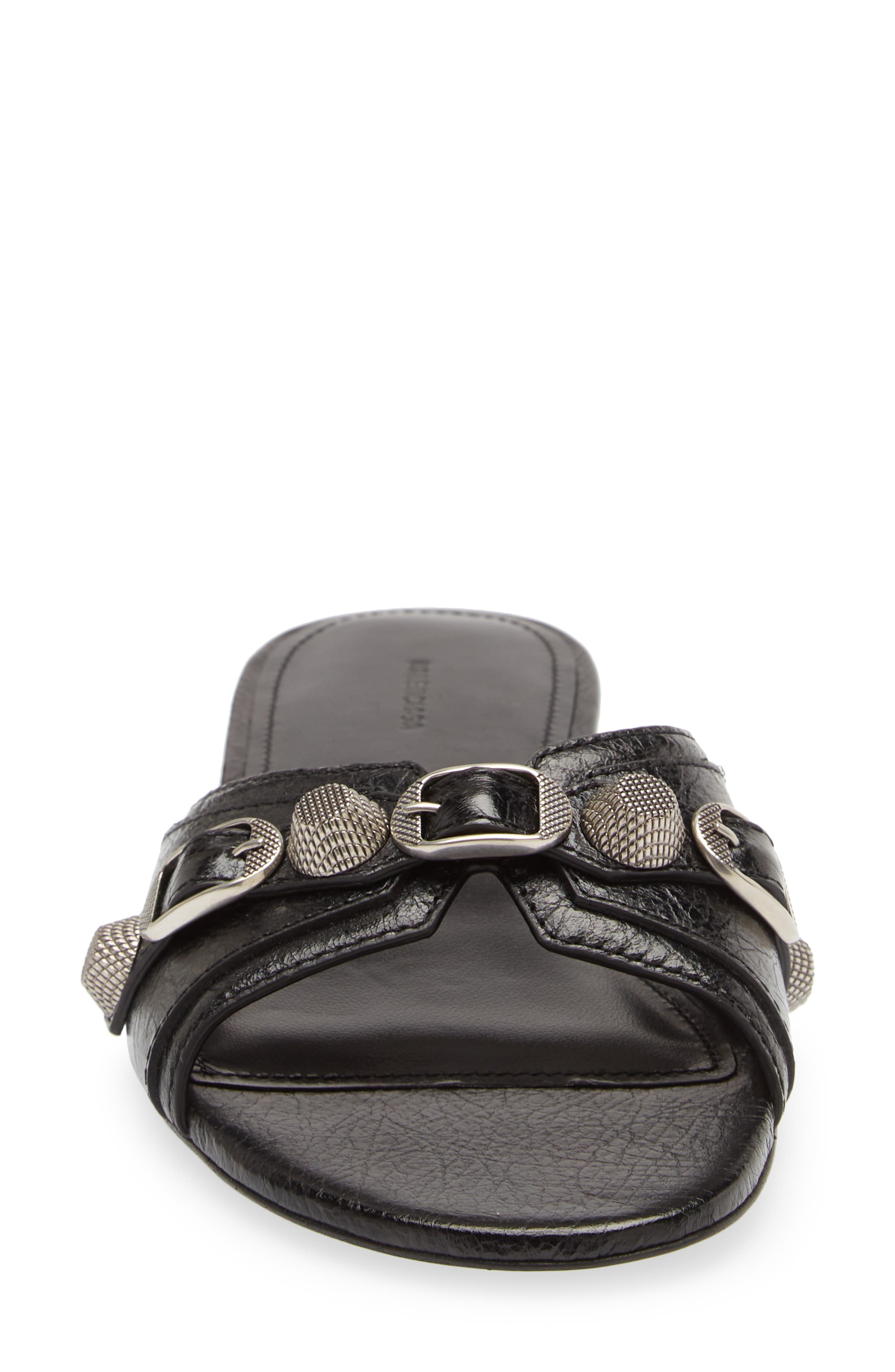Balenciaga Le Cagole Slide Sandal, Alternate, color, 