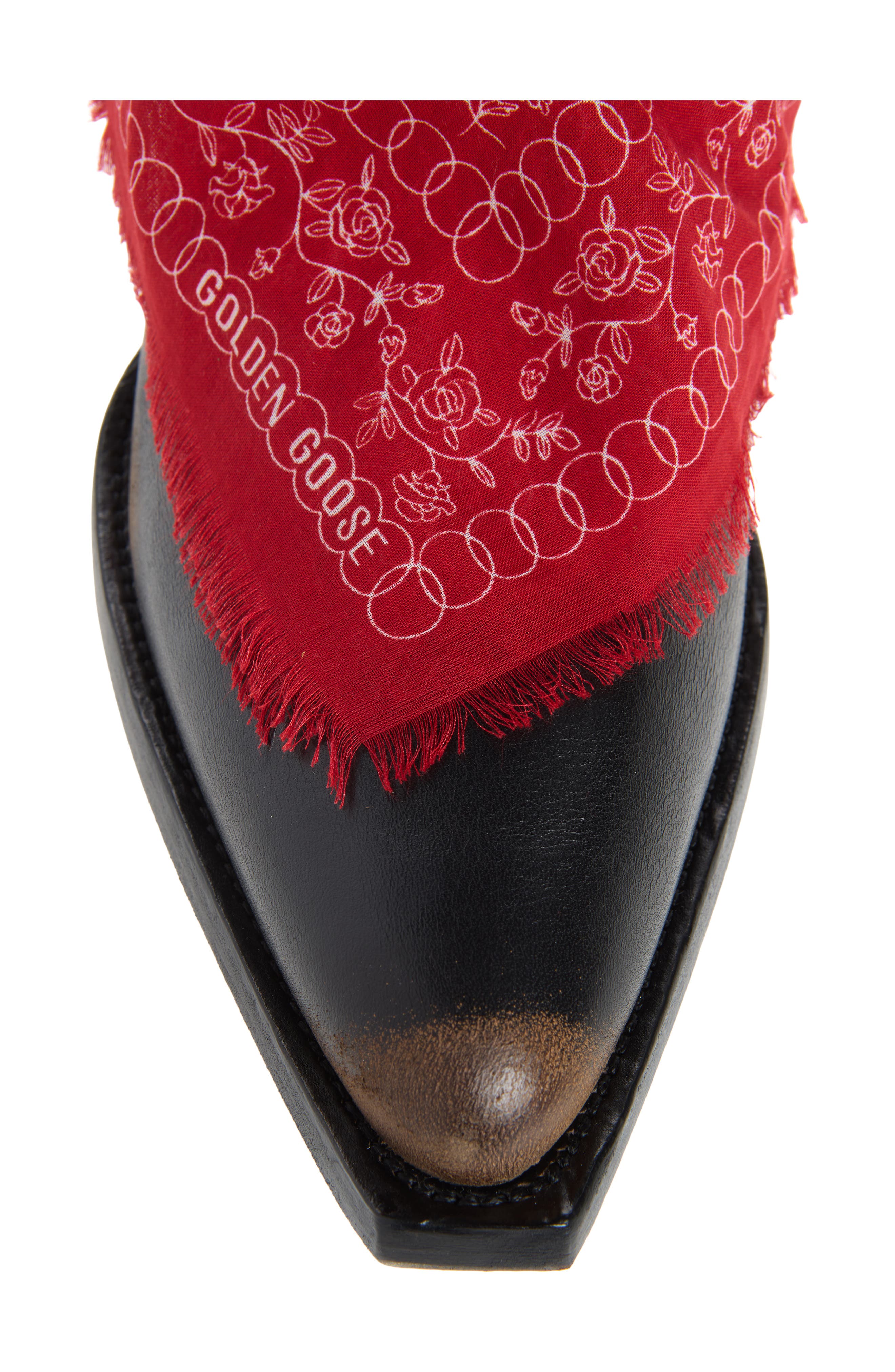 Debbie Harness Boot, Alternate, color, BLACK/ LIGHT BROWN