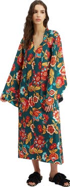 La DoubleJ Magnifico Midi Dress Hottie Emerald