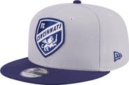 New Era Men's New Era Gray FC Cincinnati Color Pack Two-Tone 9FIFTY Snapback Hat