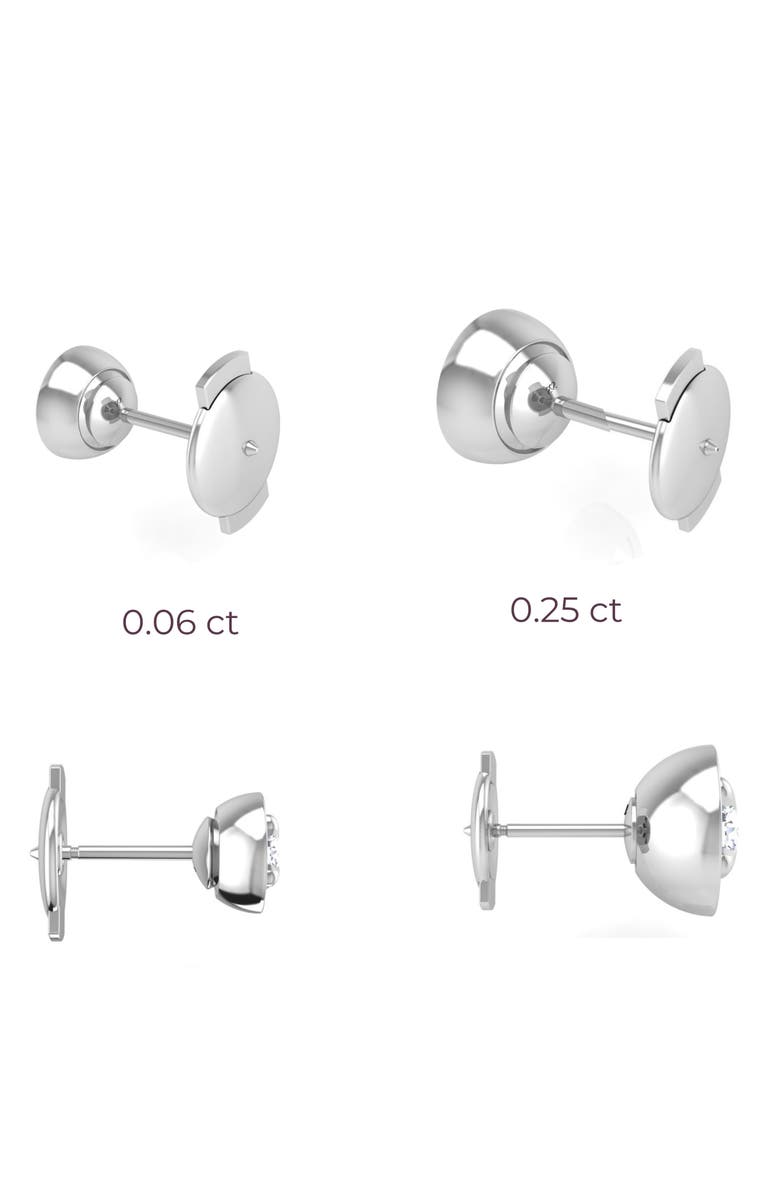 Seed2Stone Center-of-Attention Back-Off Stud, Alternate, color, Silver