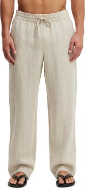 Cotton On Men's Baggy Linen Pant