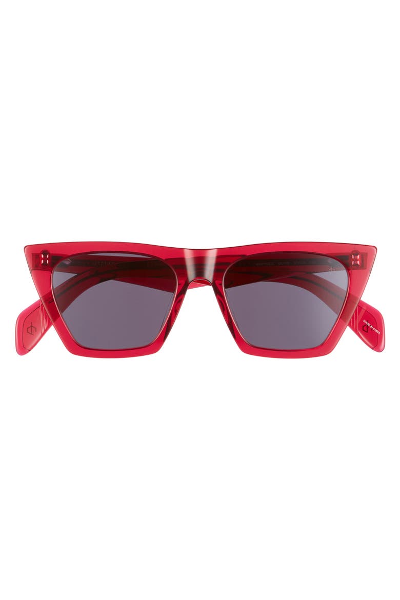 51mm Cat Eye Sunglasses, Alternate, color, FUCHSIA