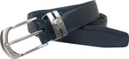 IZOD Golf Stretch Comfort Leather Belt Metal Keeper