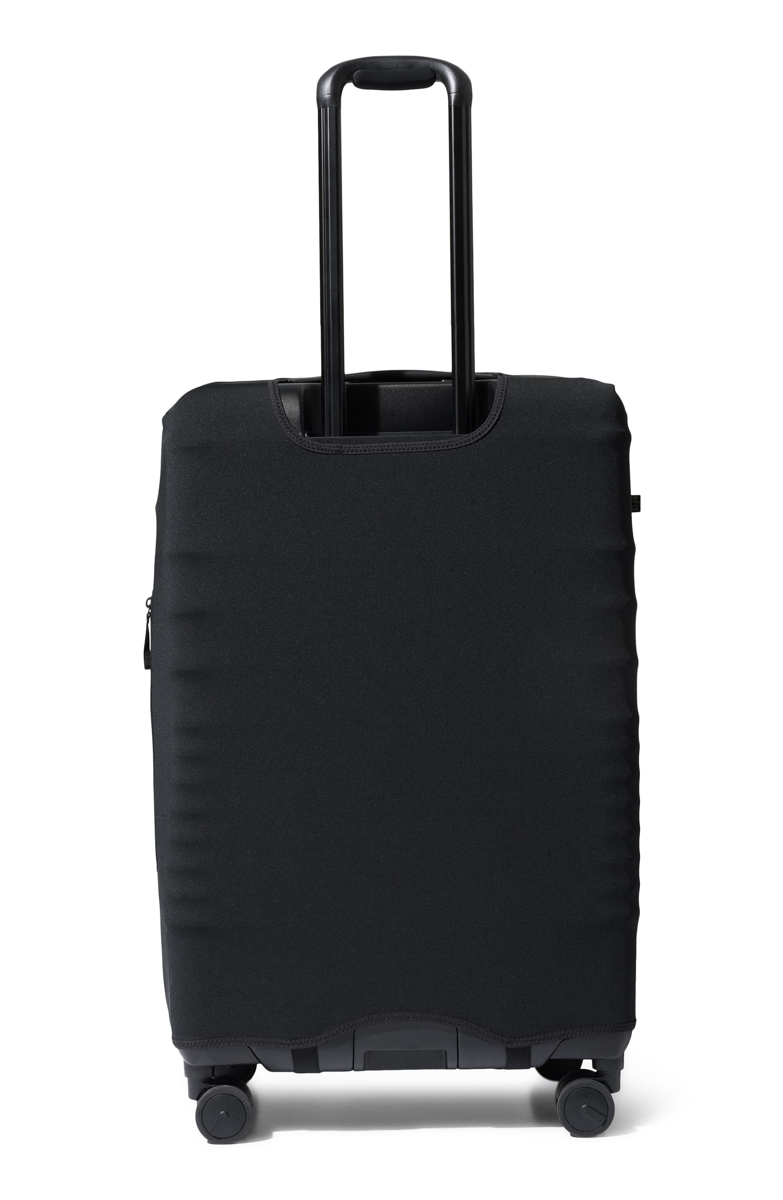 Béis The Hybrid Check-In Luggage Cover, Alternate, color, Black