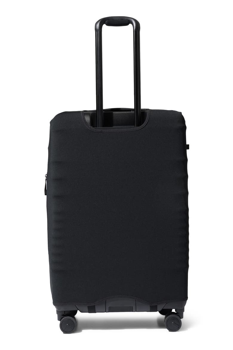 The Hybrid Check-In Luggage Cover, Alternate, color, BLACK