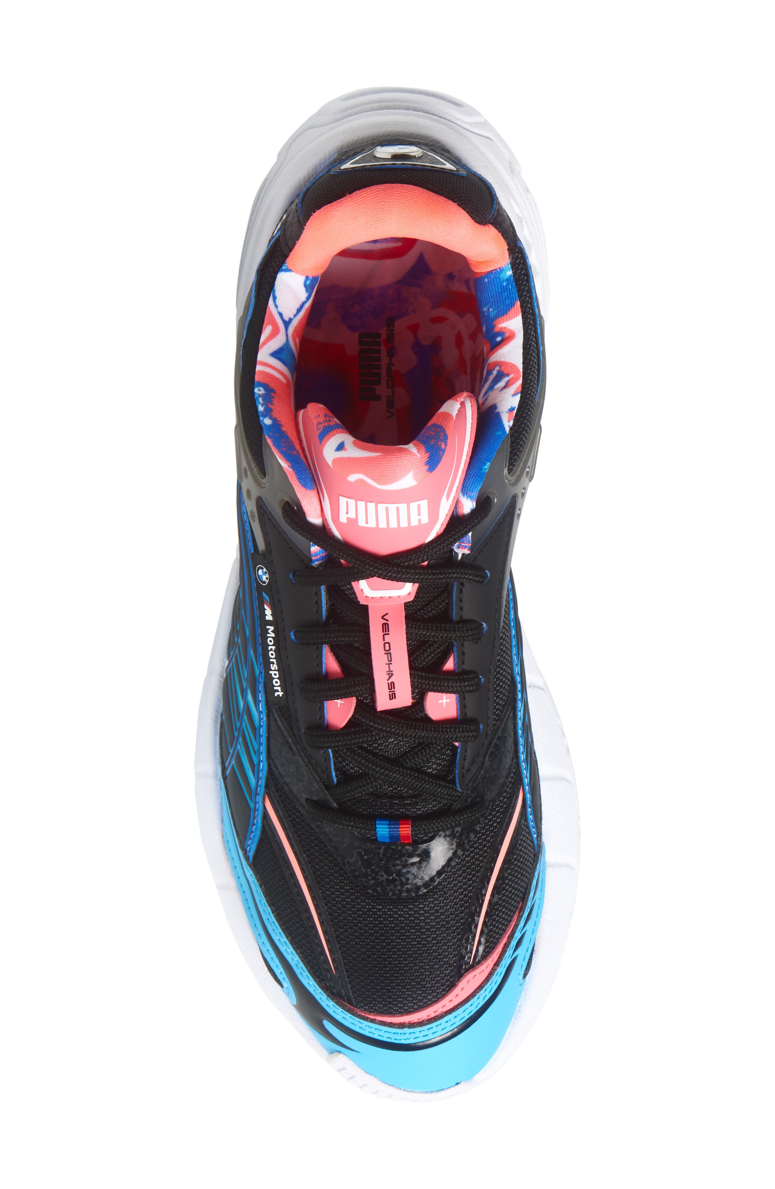 PUMA Scuderia BMW Velophasis Neon Sneaker, Alternate, color, 