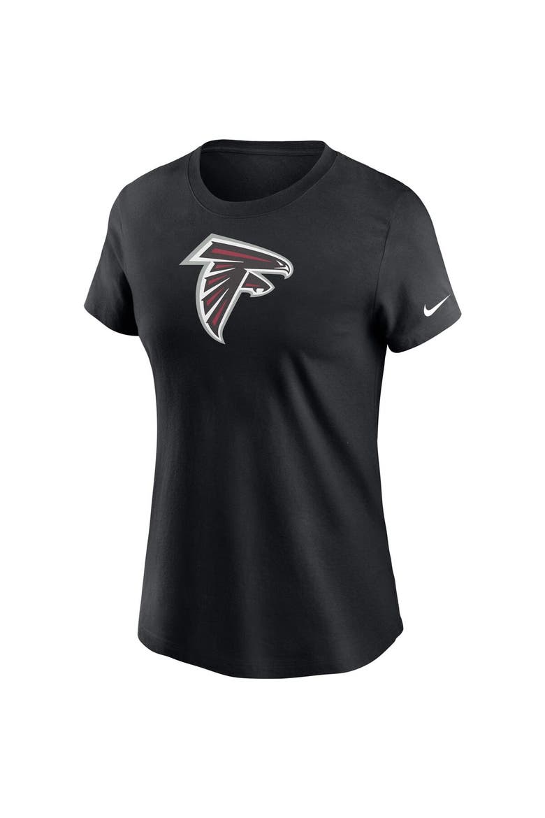 Women's Nike Black Atlanta Falcons Logo Essential T-Shirt, Alternate, color, Black