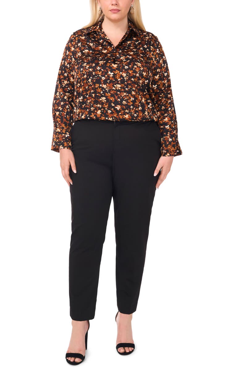 Halogen<sup>®</sup> Johnny Collar Top, Alternate, color, 