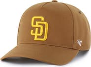 CARHARTT X 47 Men's Carhartt x '47 Brown San Diego Padres Hitch Adjustable Hat