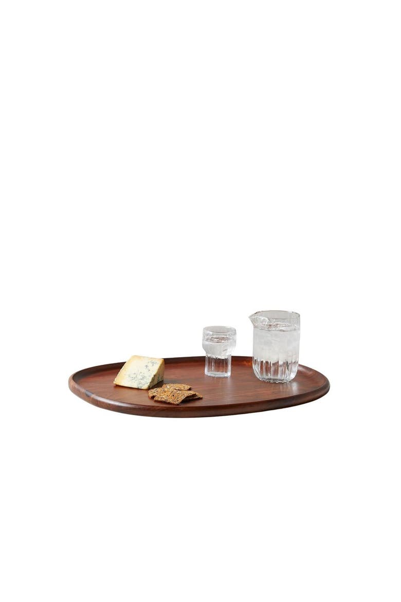 Talo Acacia Tray, Main, color, Walnut