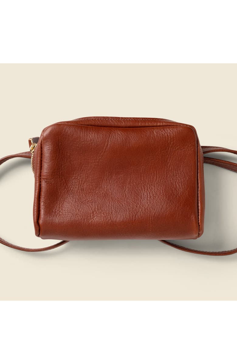 Casupo Leather Fanny Pack, Main, color, Chocolate