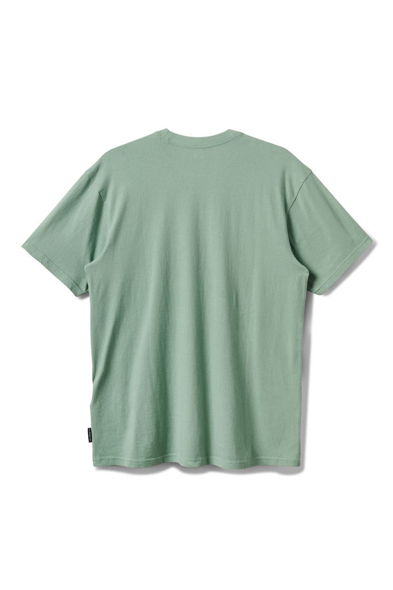 Bloomy Cotton Graphic T-Shirt, Alternate, color, HERB