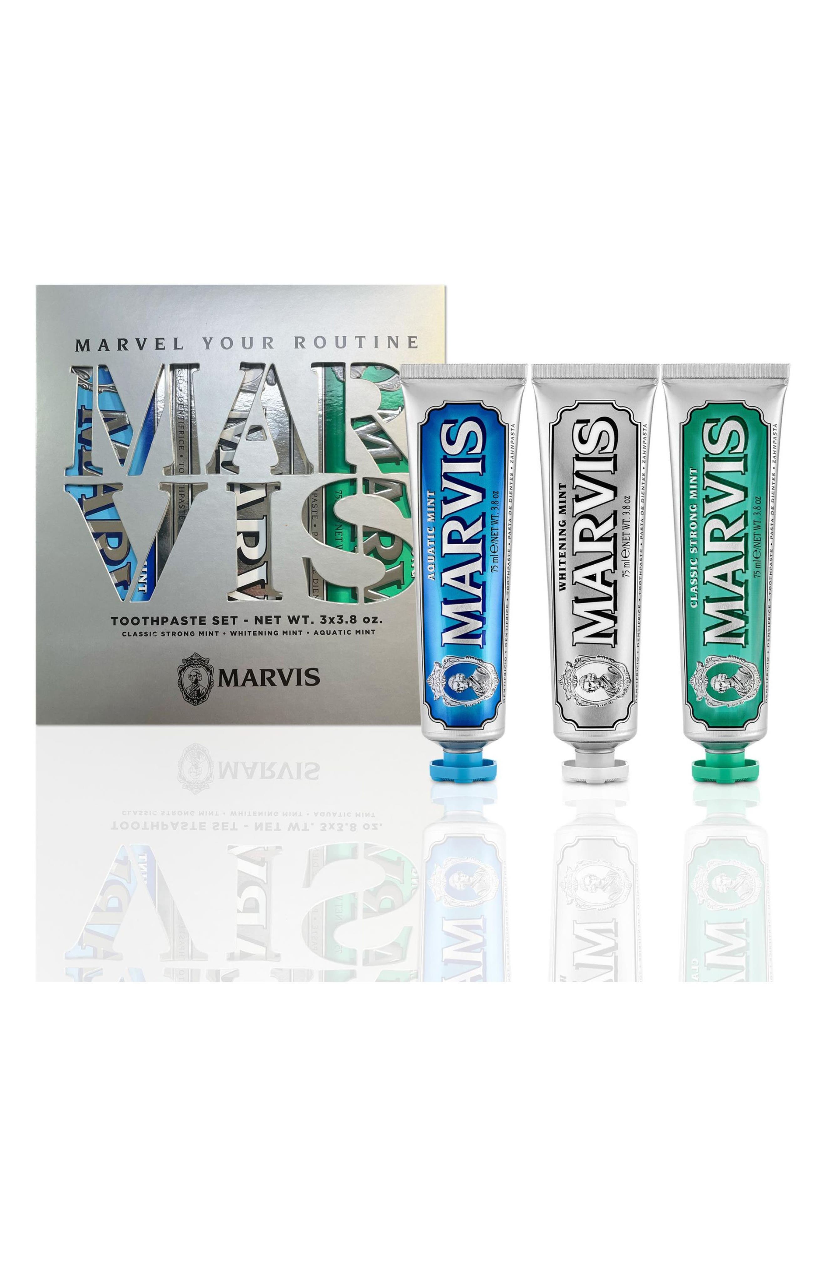 Marvis Toothpaste Best Seller Trio Set