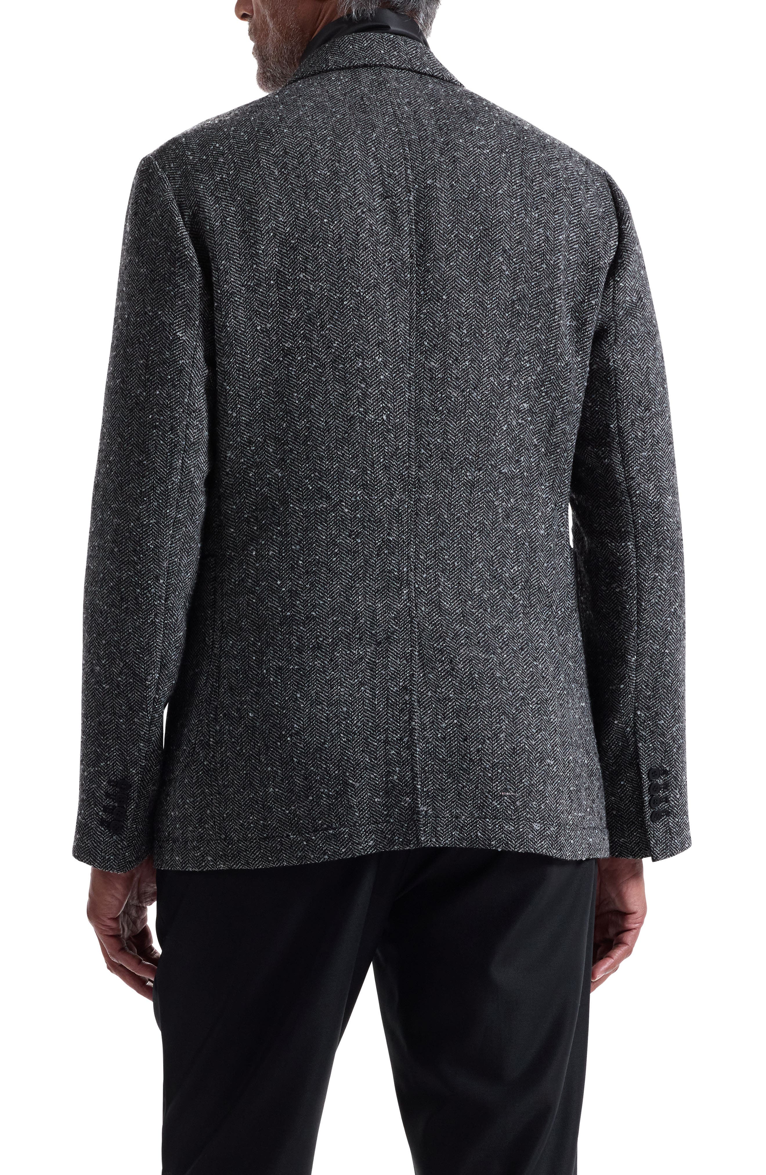 Herringbone Jacket with Removable Bib - image 2