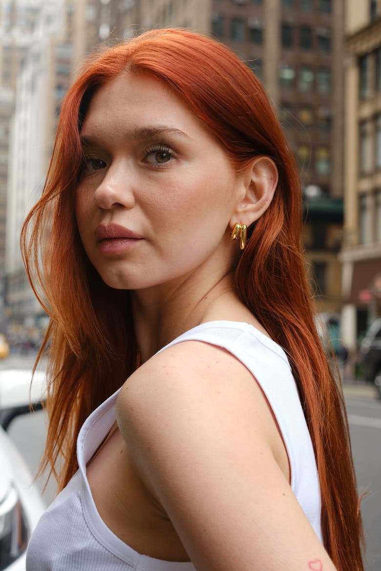 Illusion Hoops, Alternate, color, Gold