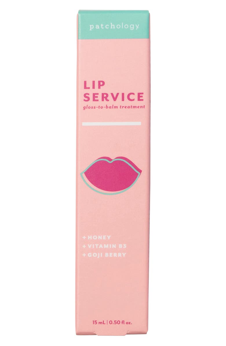 Patchology Lip Service Gloss-to-Balm Treatment, Alternate, color, Pink
