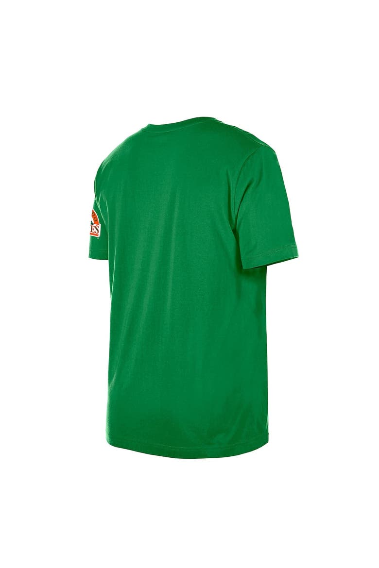 Men's New Era  Kelly Green Colorado Rockies St. Patrick's Day Shamrock Fill T-Shirt, Alternate, color, Kelly Green
