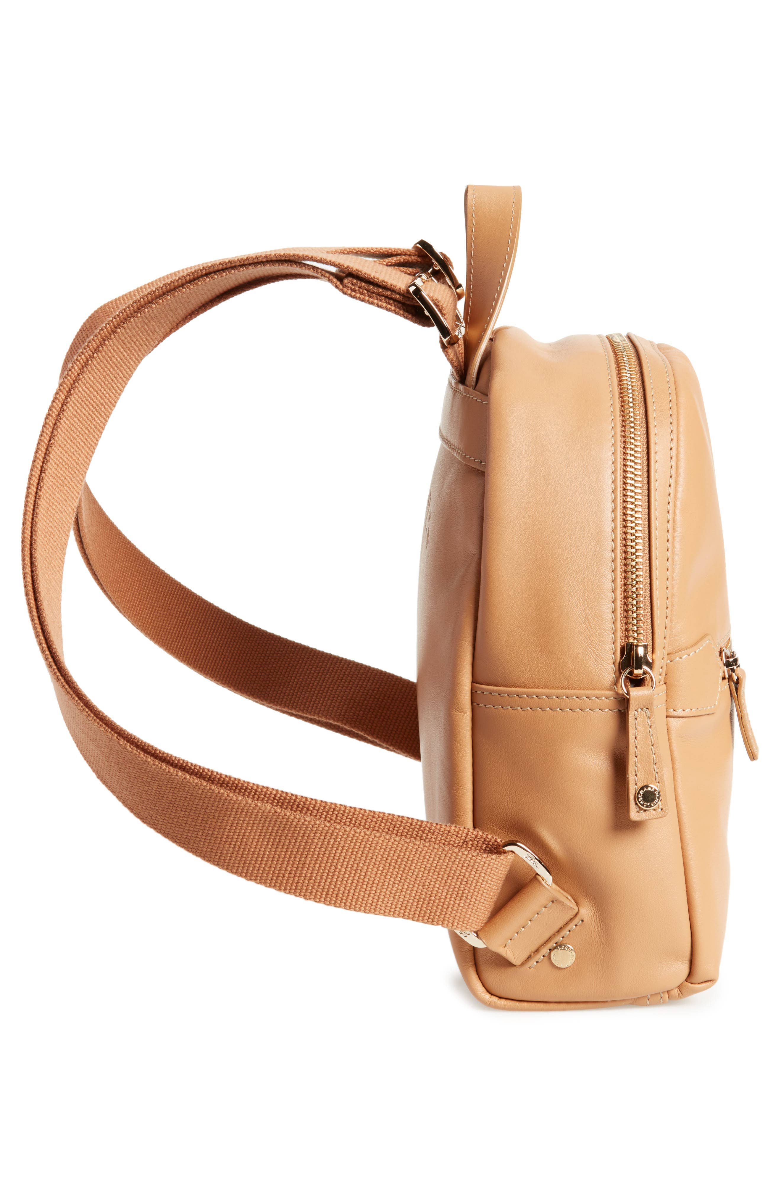 Longchamp 2.0 Small Leather Backpack, Alternate, color, 