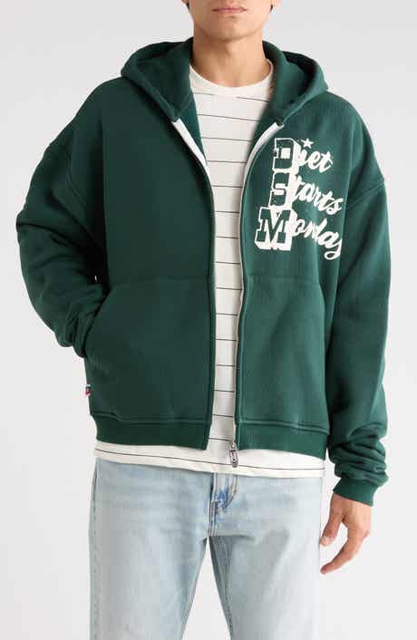 DIET STARTS MONDAY Star Full Zip Sweatshirt