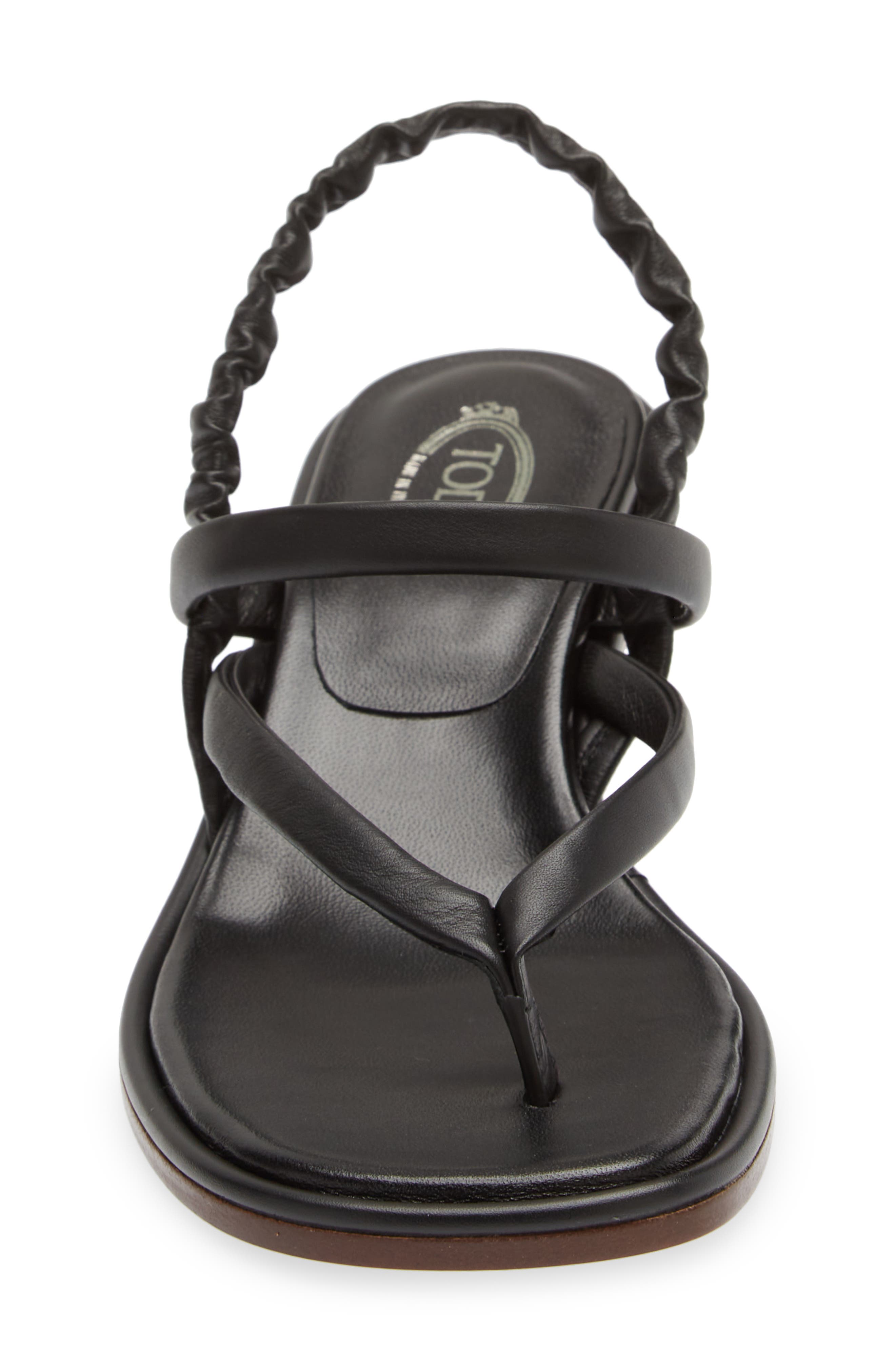 Tod's Infradito Elastic Strap Sandal, Alternate, color, 