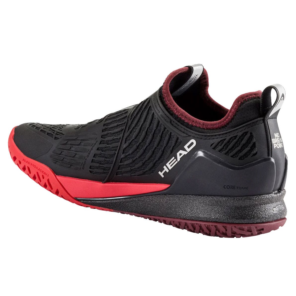 Endure Pro BOA Mens Tennis Shoes, Alternate, color, Black/Red