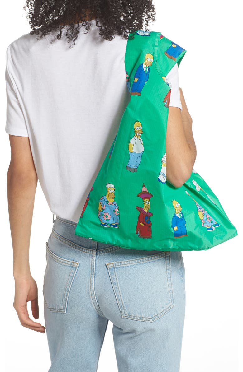 Baggu The Simpsons Standard Baggu Ripstop Nylon Tote, Alternate, color,