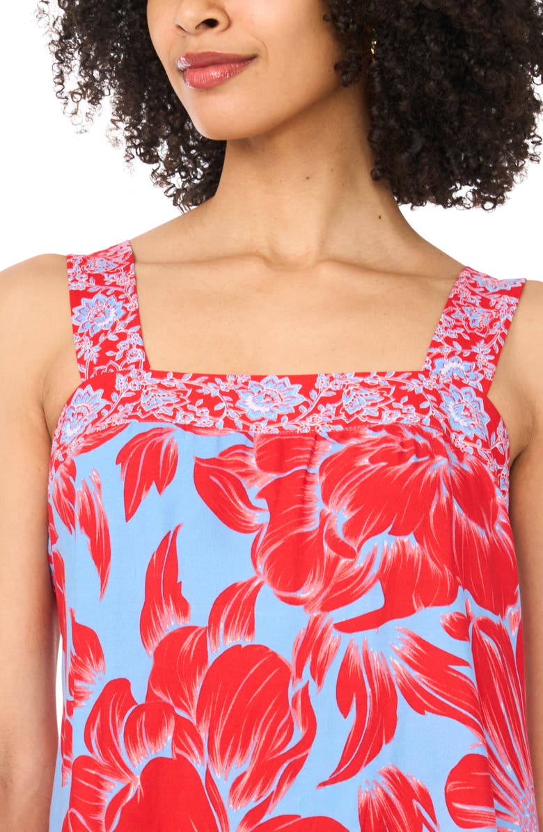 Vince Camuto Thick Strap Sleeveless Maxi Dress, Alternate, color, 