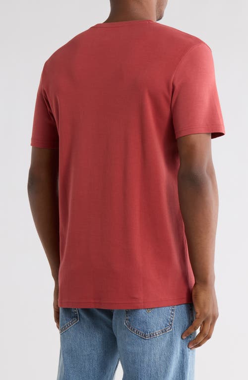 14th & Union Short Sleeve Interlock T-shirt In Pink