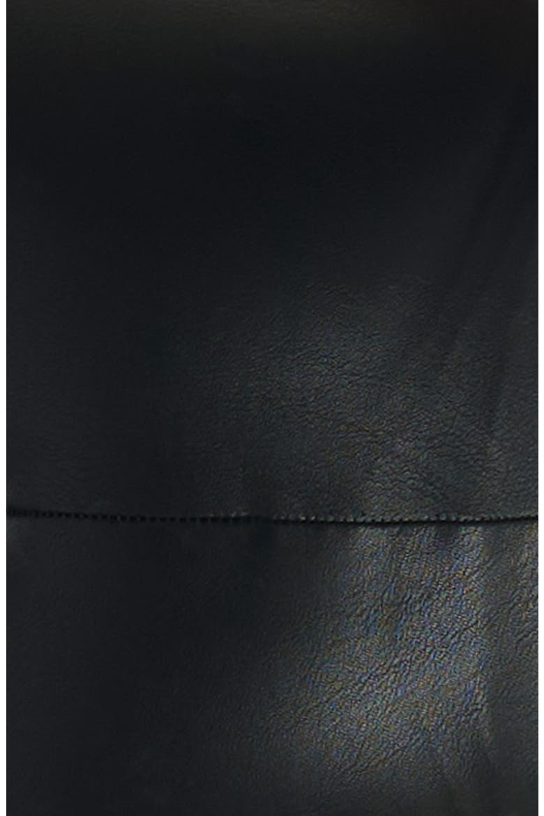 Ashley Vegan Leather Legging, Alternate, color, Black