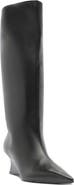Arezzo Courtney Knee High Wedge Boot