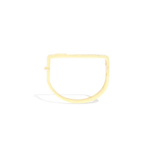 Campbell + Charlotte Juju Shooting Star Bangle Bracelet In Gold