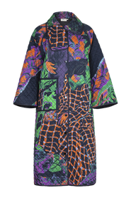 Untitled in Motion Tatum Sculptural Collared Quilted Jacket