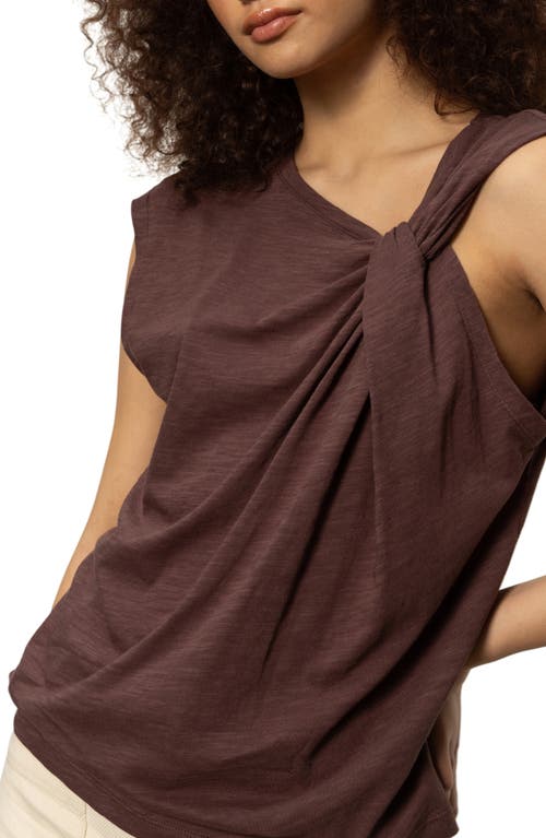 Sanctuary So Twisted Asymmetric Top In Brown