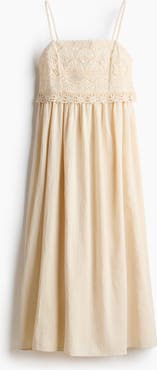 H&M Cotton Strappy Dress