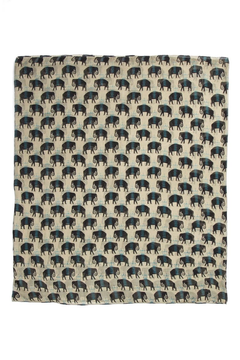 'Elephant' Infinity Scarf, Alternate, color, STONE GREY