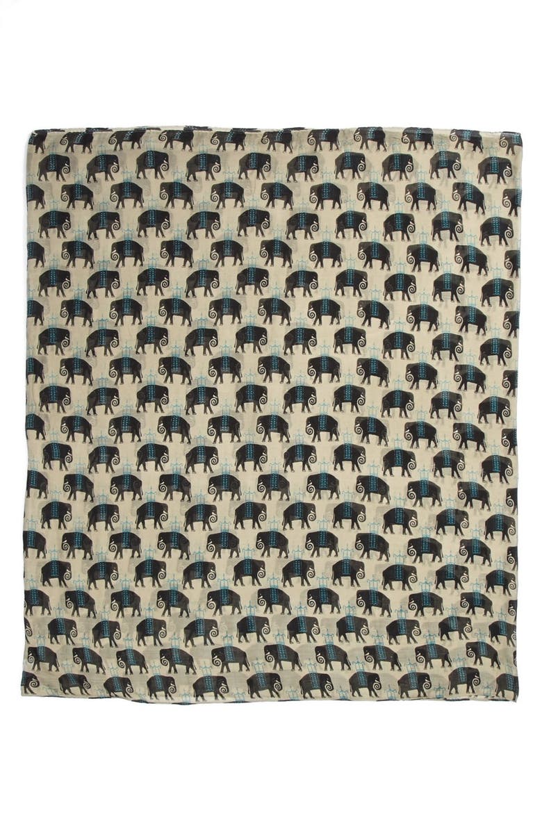Lulla Collection by Bindya 'Elephant' Infinity Scarf, Alternate, color, 